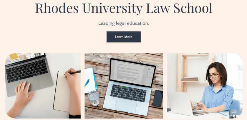 Rhodes University Faculty of Law Courses