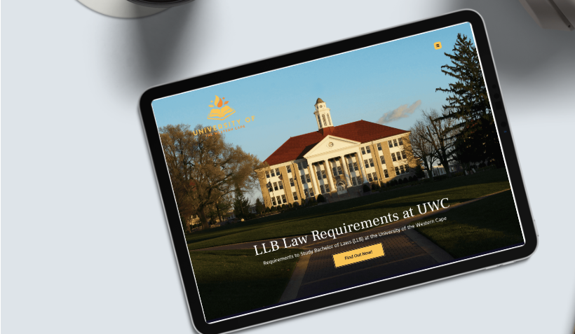Requirements to Study Bachelor of Laws (LLB) at the University of the Western Cape