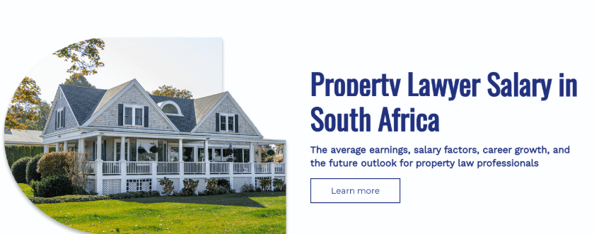 Property Lawyer Salary in South Africa